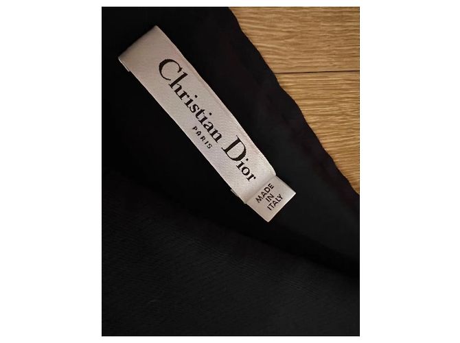 Dior Kleid aus schwarzer Wolle - Ansicht 5