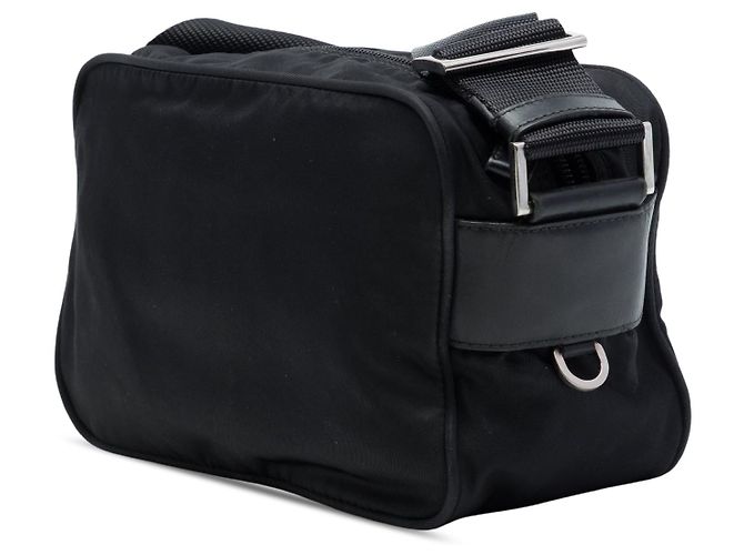 Borsa Camera Prada Tessuto Nera Nero - vista 2