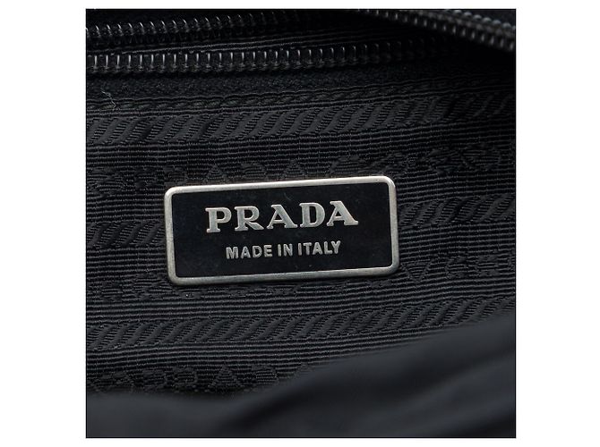 Borsa Camera Prada Tessuto Nera Nero - vista 5