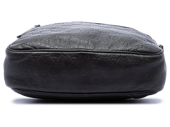 Borsa a tracolla Gucci Guccissima marrone - vista 3