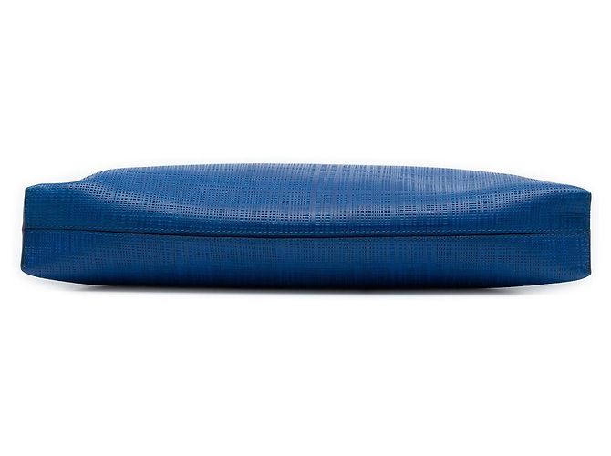 Clutch Anagram T in pelle blu LOEWE - vista 3