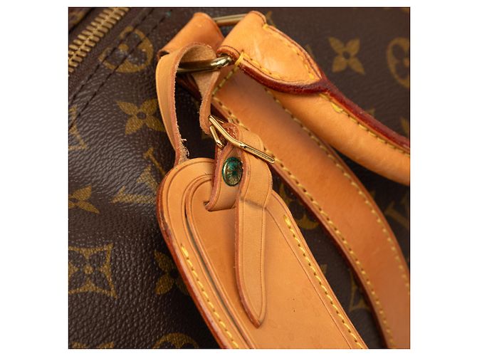 Borsa da viaggio Louis Vuitton Monogram Keepall 50 Marrone - vista 6