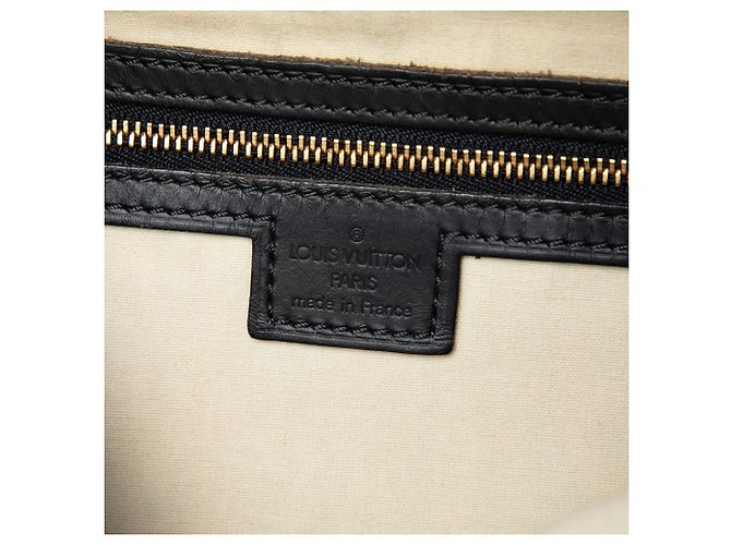 Borsa Louis Vuitton Monogram Mini Lin Francoise Grigia Grigio - vista 5