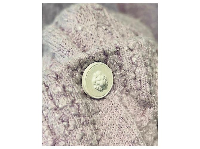Chanel Strickpullover Lila Viskose - Ansicht 5