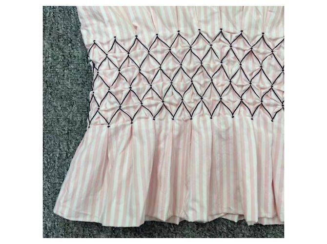 Top Chanel de algodón rosa talla 38 - vista 3