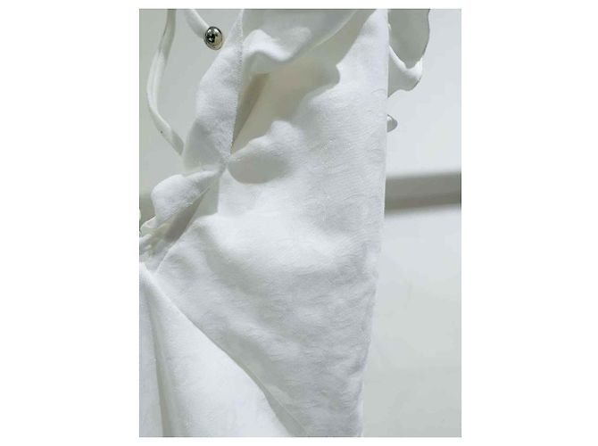 Top Chanel de algodón blanco talla 36 - vista 3