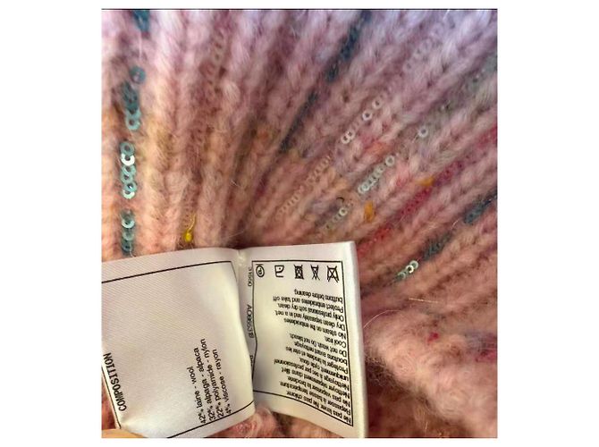 Chanel Strickpullover Rosa Wolle Pink - Ansicht 3