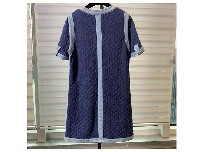 Vestido Chanel de algodón 38 FR Multicolor - vista 2
