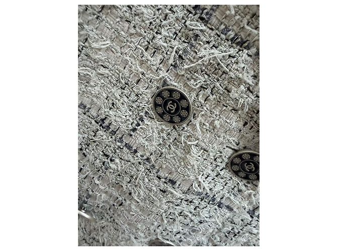 Chanel Tweed Jacke Mehrfarben - Ansicht 4