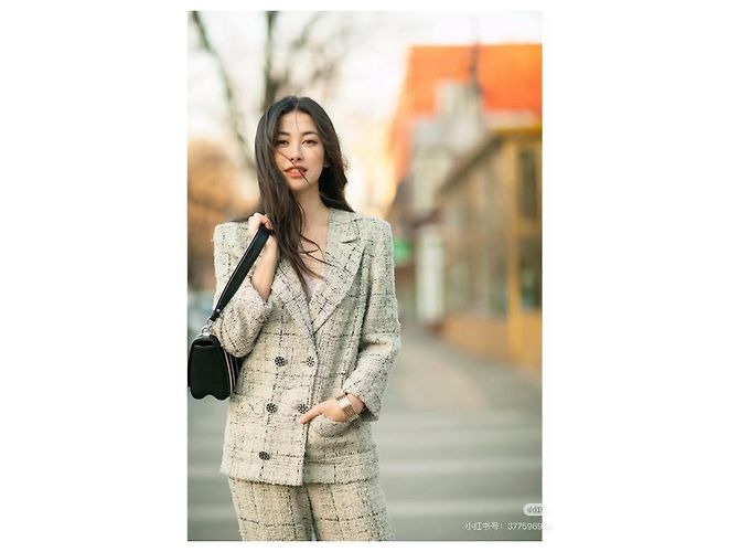 Chanel Tweed Jacke Mehrfarben - Ansicht 9