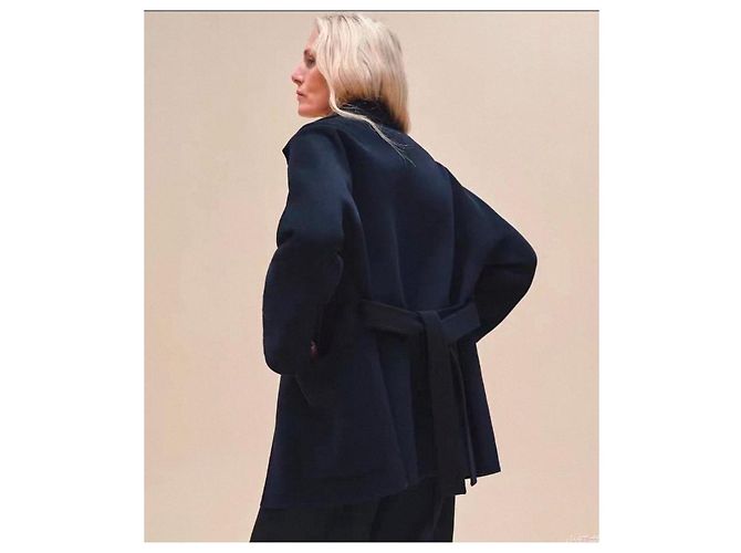 Gabardina Hermès Azul de Cachemira Multicolor - vista 7