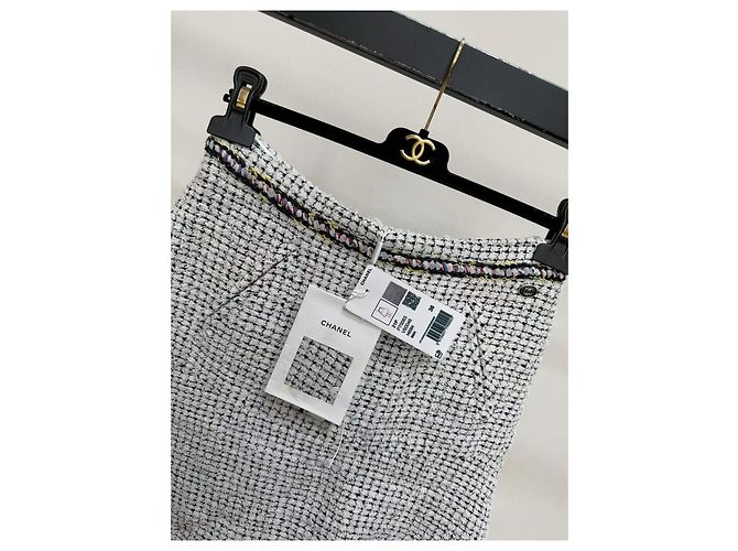 Chanel Tweed Kleid Mehrfarben - Ansicht 5