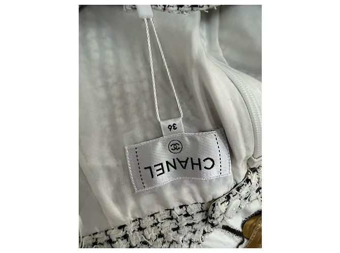 Chanel Tweed Kleid Mehrfarben - Ansicht 7