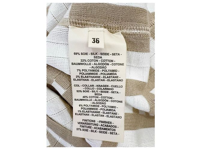 Vestido Hermès de seda Multicolor - vista 8