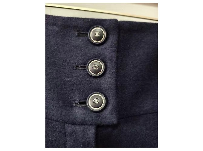 Chanel Hose Marineblau - Ansicht 2