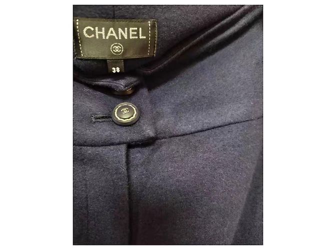 Chanel Hose Marineblau - Ansicht 3