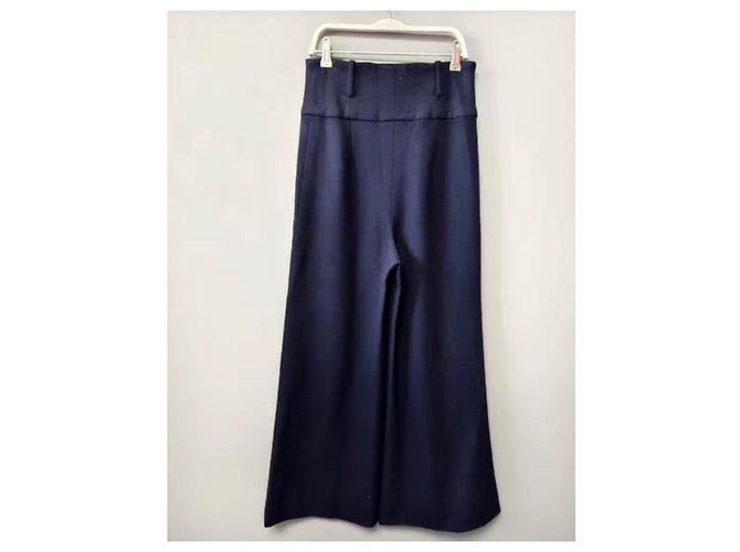 Chanel Hose Marineblau - Ansicht 4