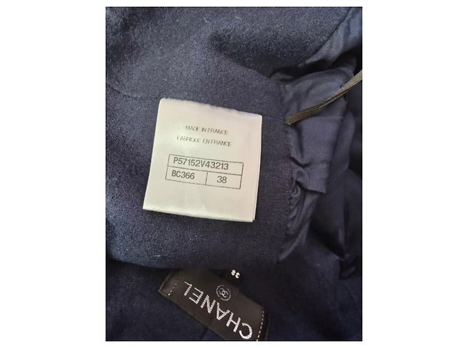 Chanel Hose Marineblau - Ansicht 6
