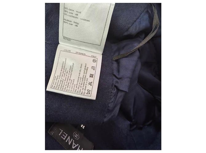 Chanel Hose Marineblau - Ansicht 7