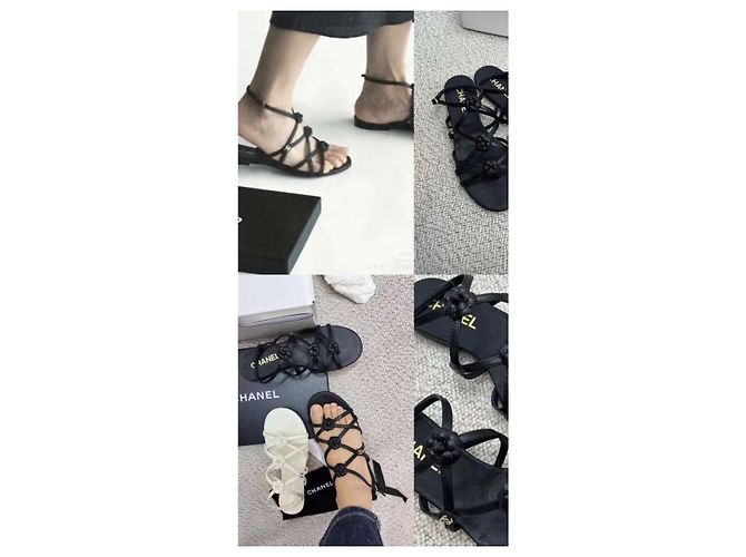 Sandali Chanel Nero - vista 6