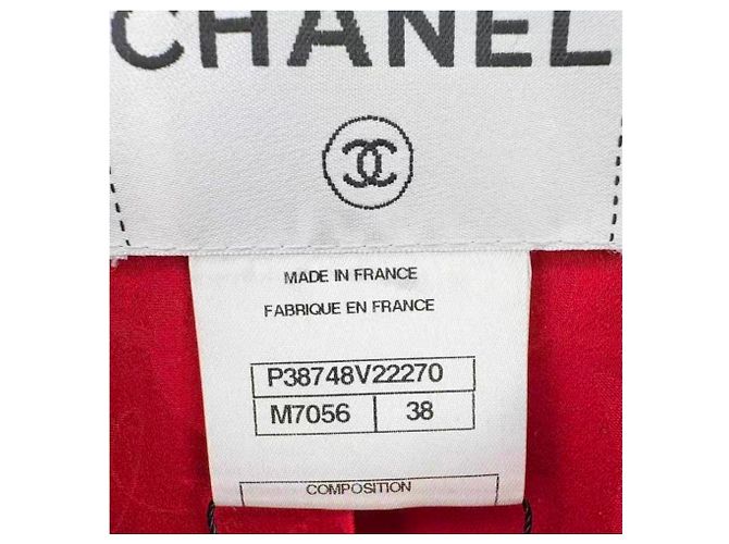 Chaquetas Chanel La Petite Veste Noire Roja - vista 4