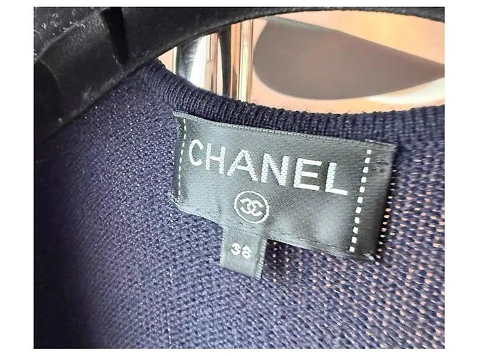 Chanel Strickpullover aus Kaschmir Mehrfarben - Ansicht 6