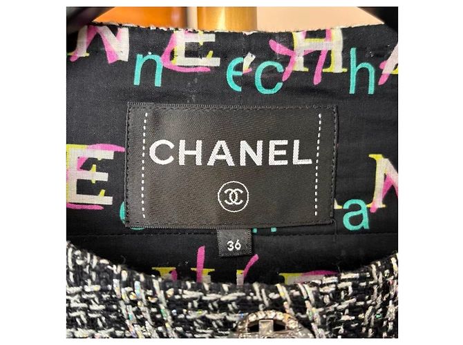Chaquetas Chanel La Petite Veste Noire Multicolor - vista 5