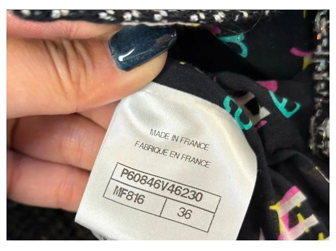 Chaquetas Chanel La Petite Veste Noire Multicolor - vista 6