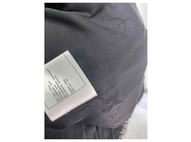 Abrigo Chanel de algodón mujer talla 40 Multicolor - vista 5