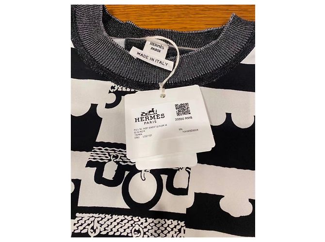 Hermès Strickware aus Seide Damen Größe 34 Mehrfarben - Ansicht 5