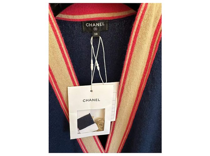 Chanel Strickmode aus Kaschmir Größe 38 Mehrfarben - Ansicht 4