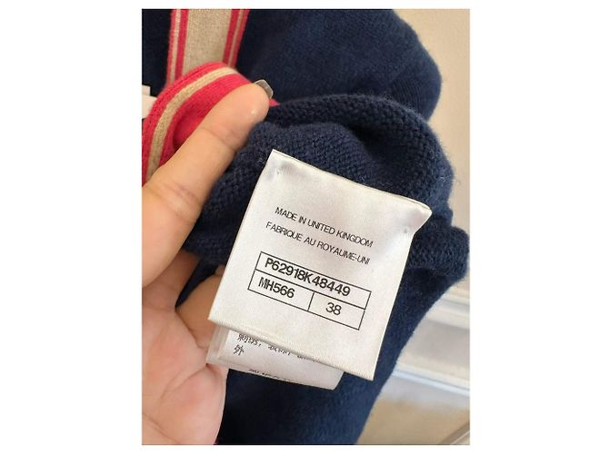 Chanel Strickmode aus Kaschmir Größe 38 Mehrfarben - Ansicht 5