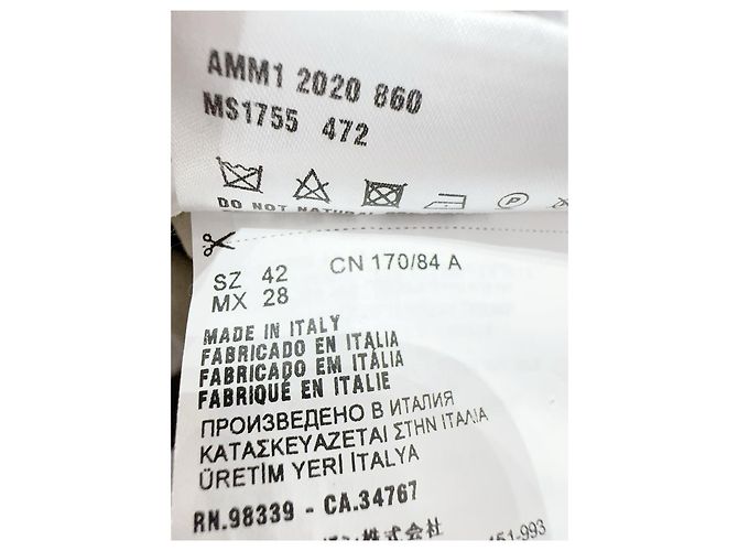 Gabardina de algodón Miu Miu Multicolor - vista 5