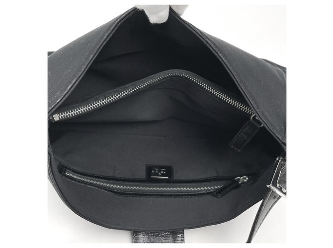 Fendi Zucca Logo Handtasche Schwarz - Ansicht 8