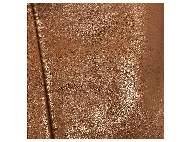 Loewe Schultertasche aus braunem Leder - Ansicht 4