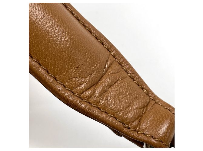 Loewe Schultertasche aus braunem Leder - Ansicht 5