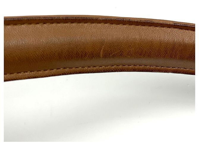 Loewe Schultertasche aus braunem Leder - Ansicht 7