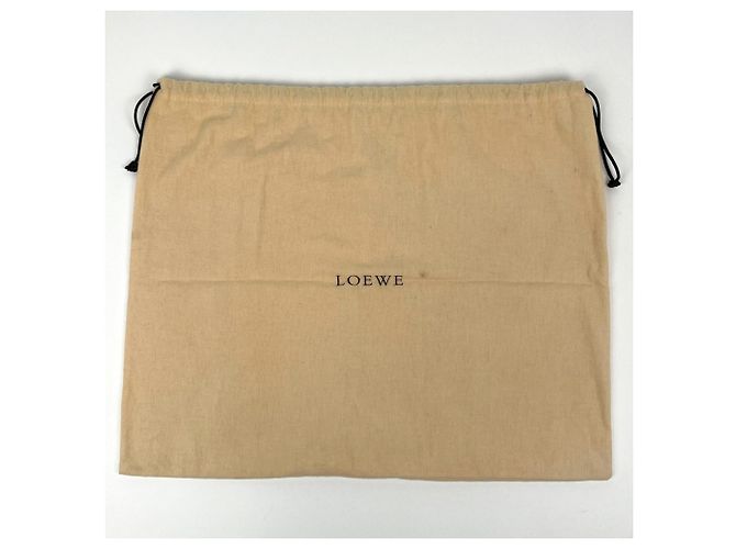 Loewe Schultertasche aus braunem Leder - Ansicht 9