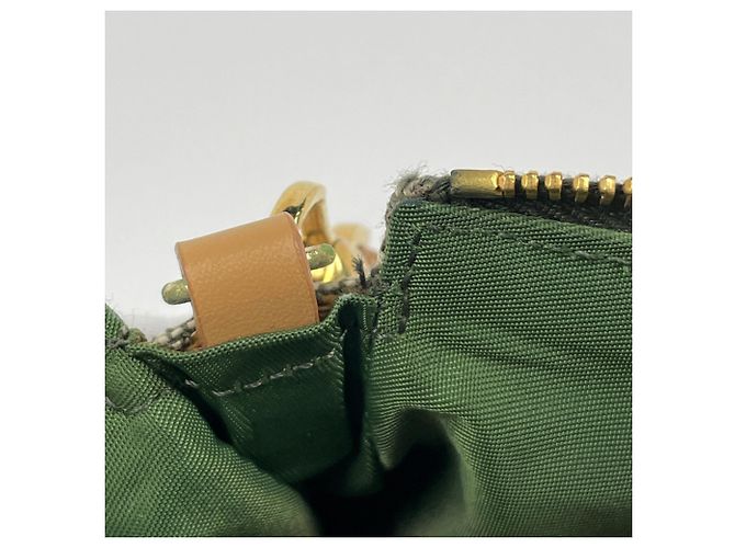Christian Dior Trotter Saddle Bag Grün - Ansicht 9