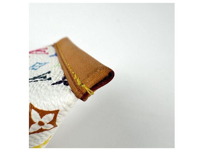 Carteira/Porta-moedas Louis Vuitton Berlingo Branco - vista 3