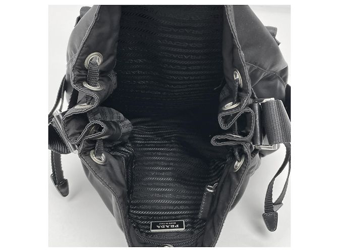 Borsa a tracolla Prada da donna Nero - vista 8