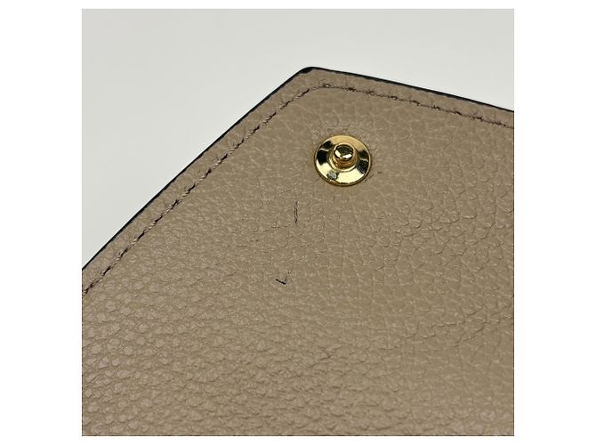 Louis Vuitton Portefeuille Victorine Tri-fold Wallet Grigio - vista 5