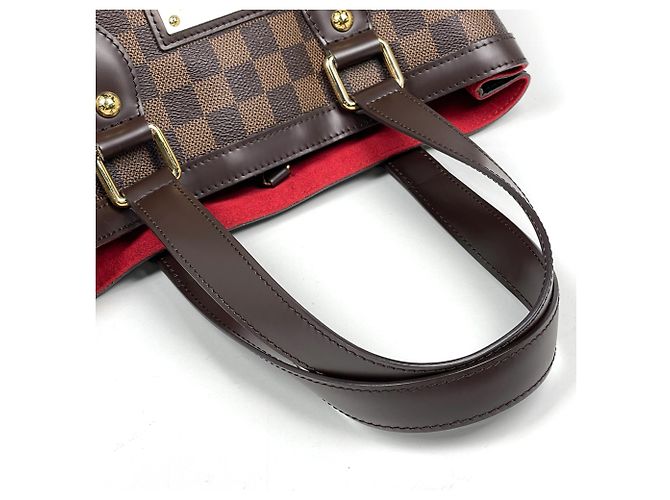 Bolso Tote Louis Vuitton Hampstead PM Castaño Damier ebene - vista 5