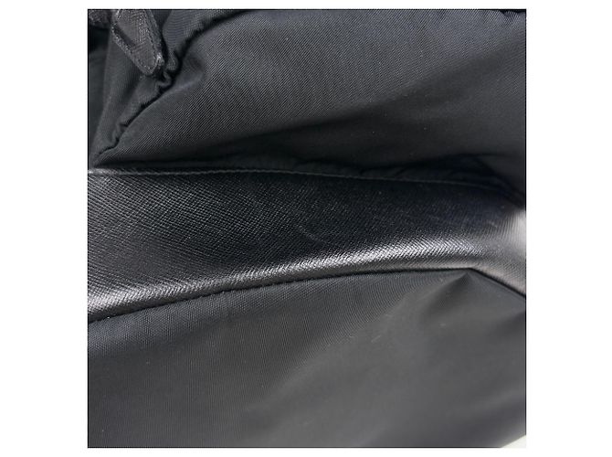 Zaino Prada con placca logo Nero - vista 5