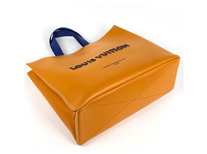 Louis Vuitton Saffron Leder Tote Bag Golden - Ansicht 2