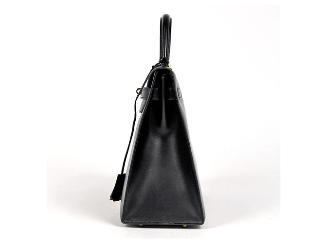 Hermès Borsa Hermes Kelly 32 Nero - vista 2