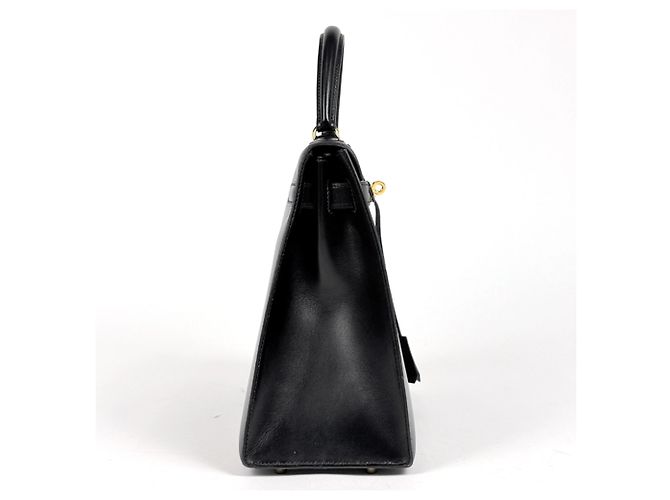 Hermès Borsa Hermes Kelly 32 Nero - vista 4