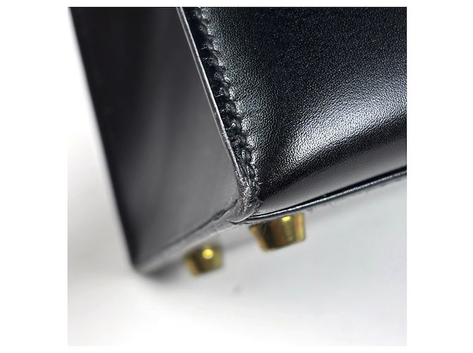 Hermès Borsa Hermes Kelly 32 Nero - vista 6
