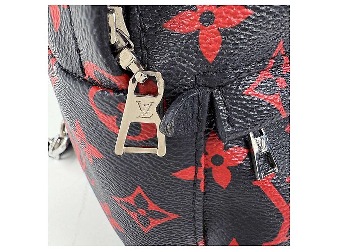 Zaino Louis Vuitton Palm Springs Mini Nero - vista 6