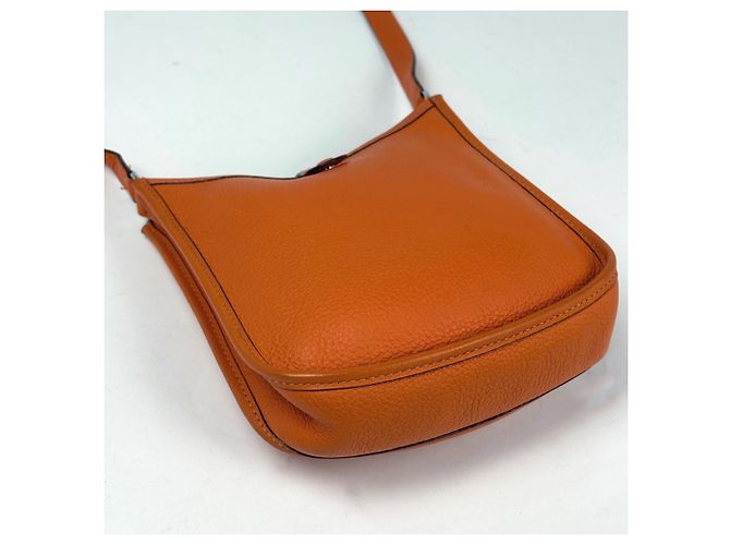 Hermès Hermes Evelyne TPM Pochette Mini Bag Arancione - vista 2